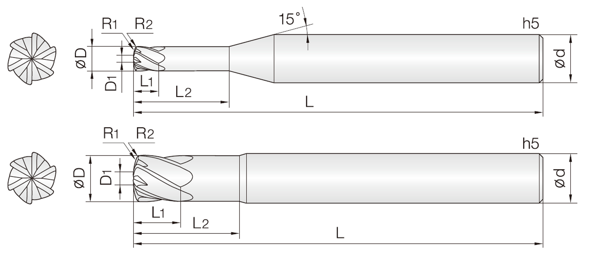 4&6JJDRC (JJ ダブル ラジアスエンドミル)