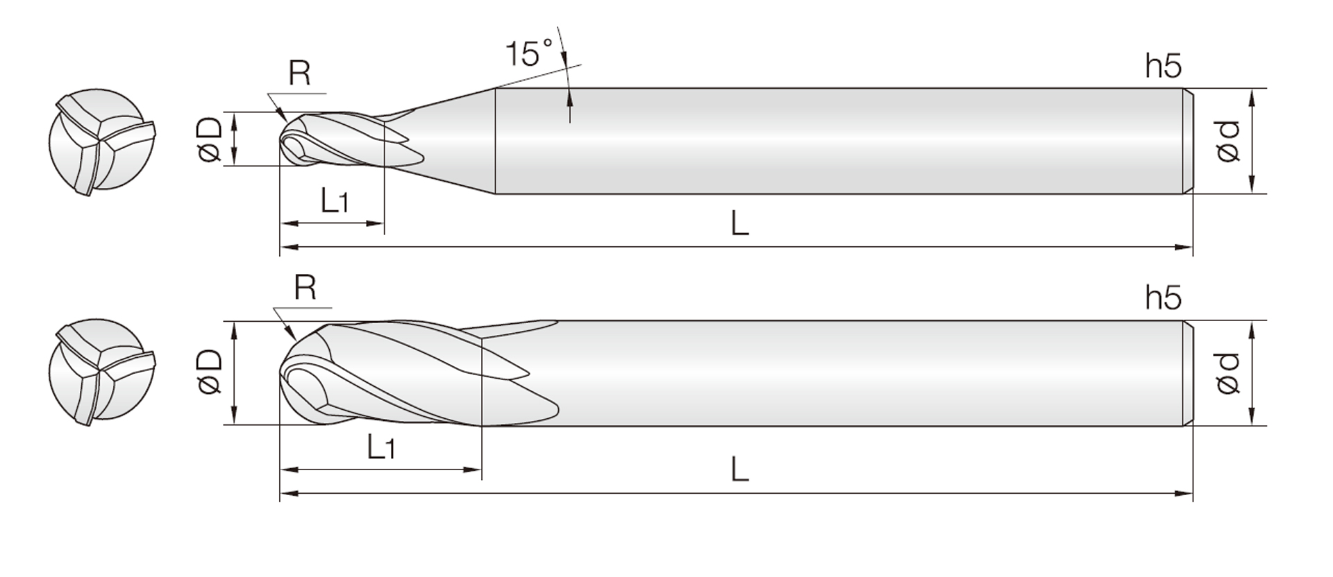 3HCB (표준 길이 볼)