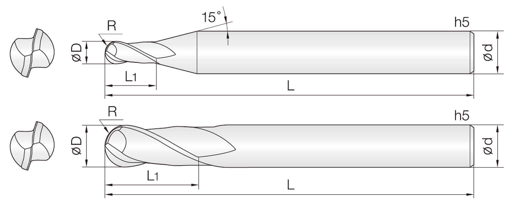 2HCBG (표준 길이 볼)