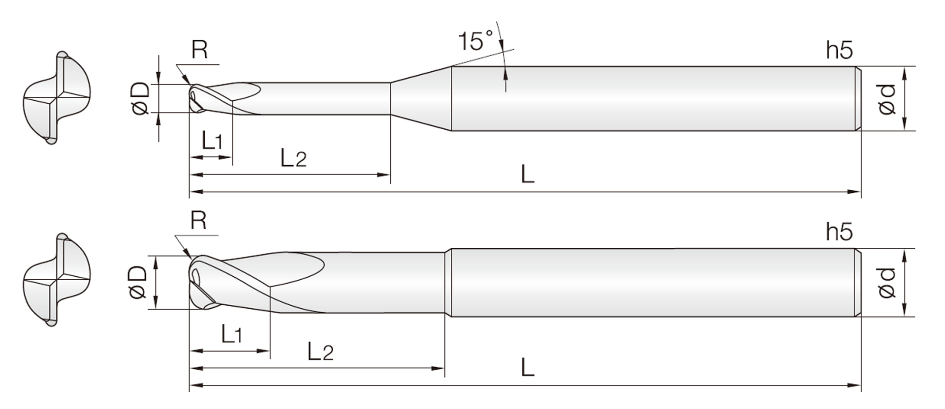 2CRE (Rippen-Torusfräser)
