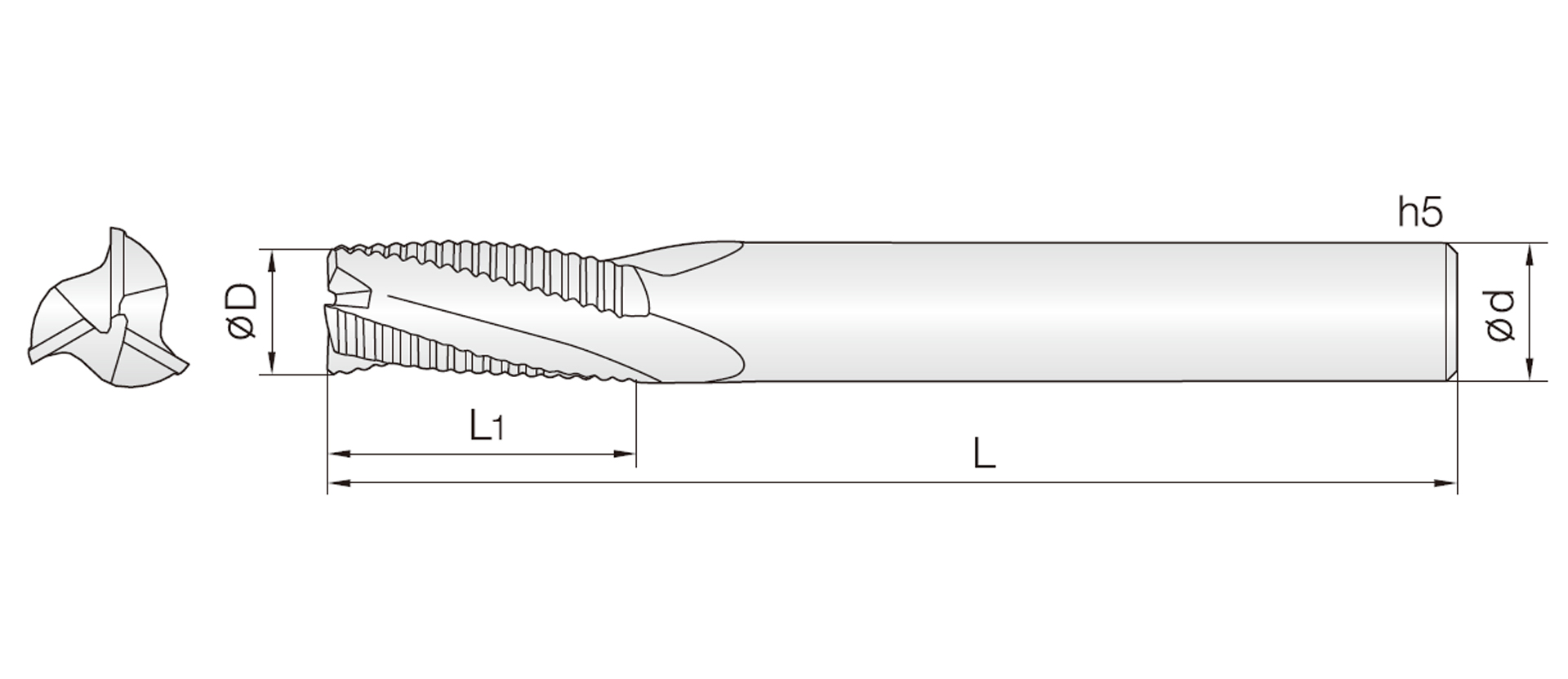 3&4ROU (라핑 엔드밀)