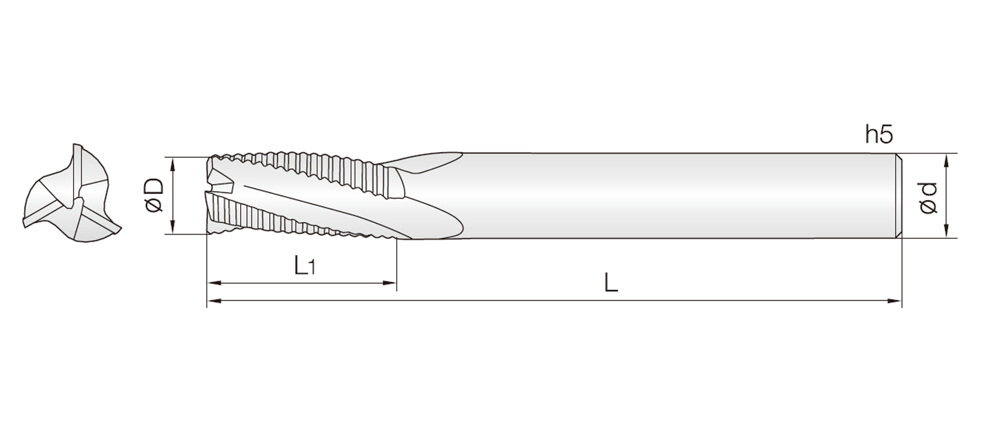 3&4ROUG (라핑 엔드밀)