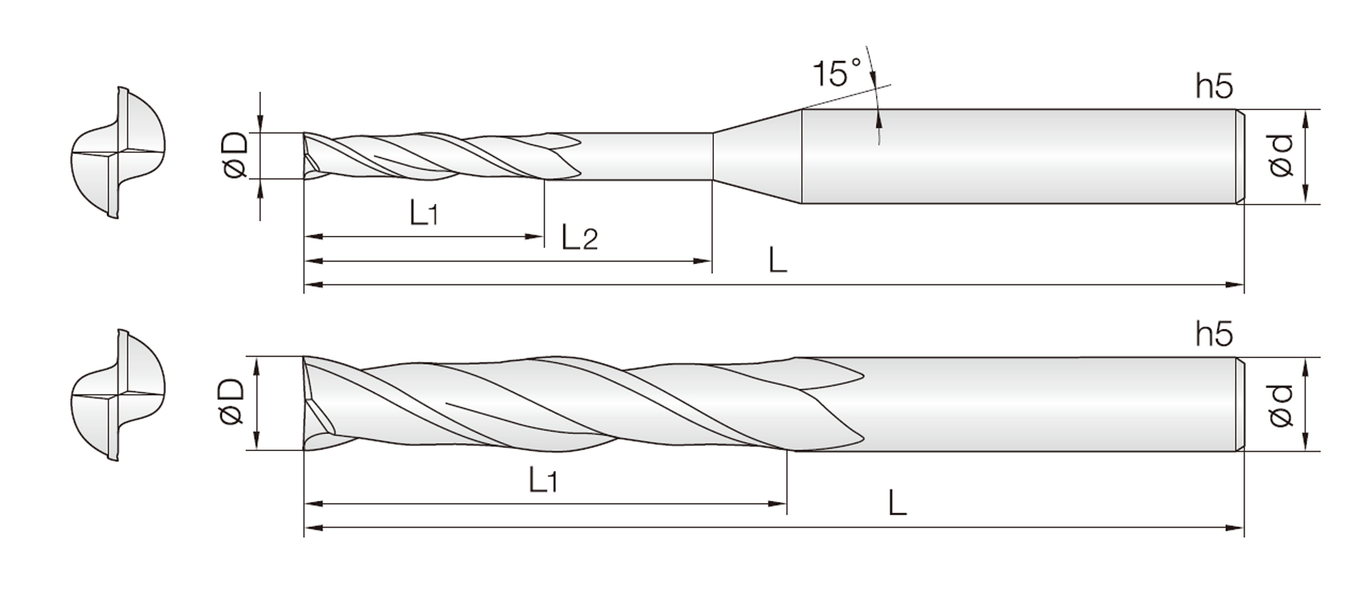 2MLE (마이크로 롱 엔드밀)